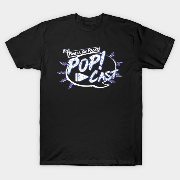 The Panels On Pages PoP!-Cast 2020 T-Shirt by PanelsOnPages